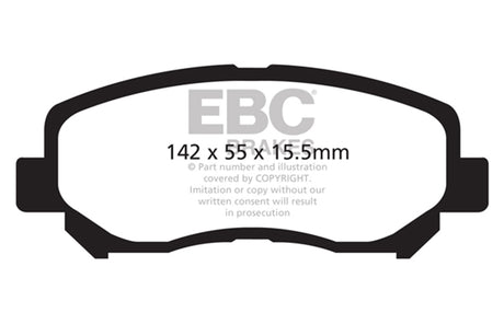 EBC Brakes UD1623 Ultimax OEM Replacement Brake Pads - Roam Overland Outfitters
