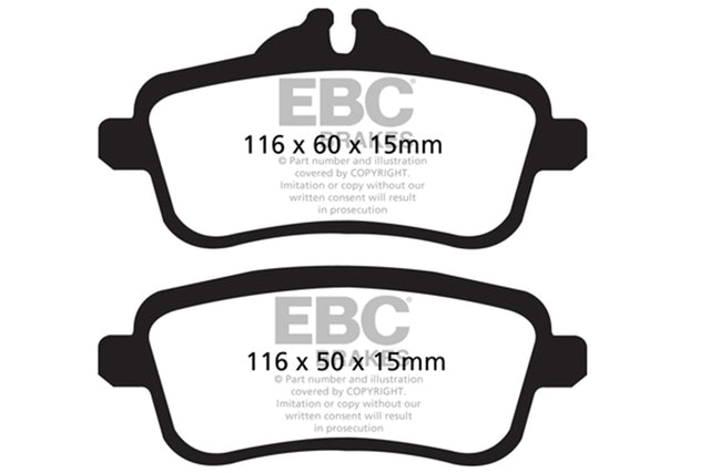 EBC Brakes UD1630 Ultimax OEM Replacement Brake Pads - Roam Overland Outfitters