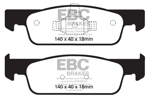 EBC Brakes UD1830 Ultimax OEM Replacement Brake Pads - Roam Overland Outfitters