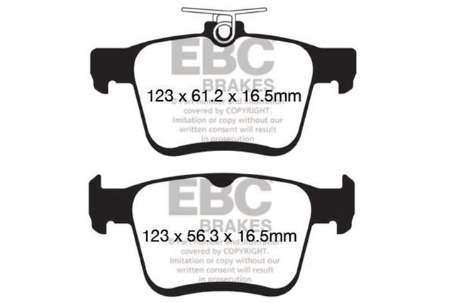 EBC Brakes UD1761 Ultimax OEM Replacement Brake Pads - Roam Overland Outfitters