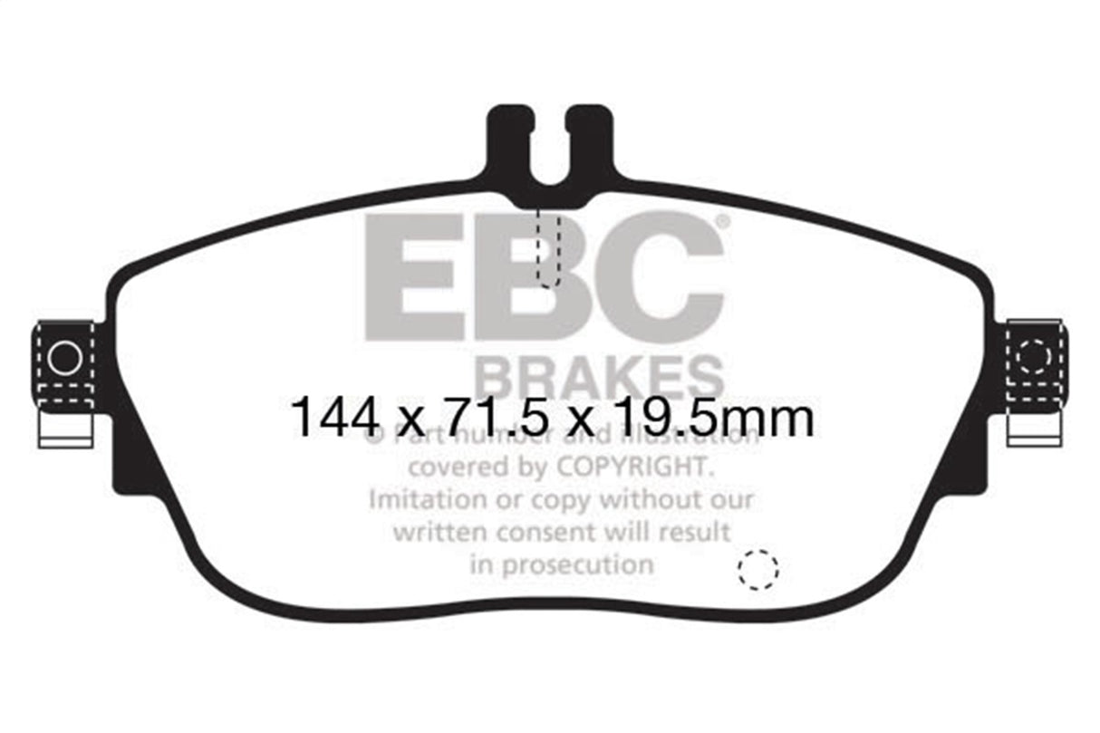 EBC Brakes UD1694 Ultimax OEM Replacement Brake Pads - Roam Overland Outfitters