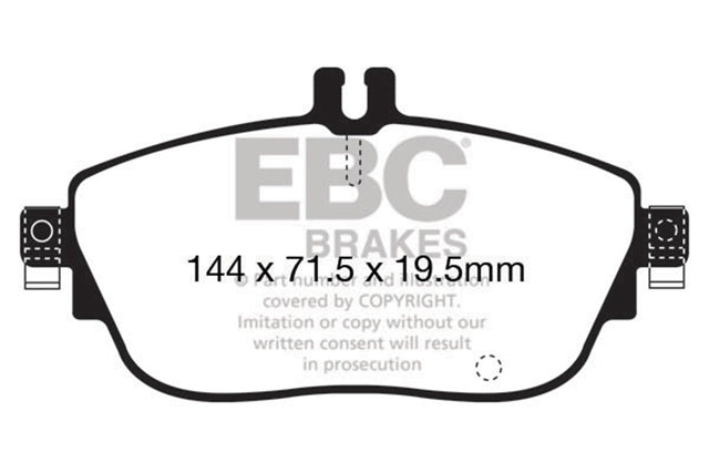 EBC Brakes UD1694 Ultimax OEM Replacement Brake Pads - Roam Overland Outfitters