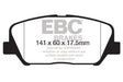 EBC Brakes UD1827 Ultimax OEM Replacement Brake Pads - Roam Overland Outfitters
