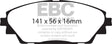 EBC Brakes UD1728 Ultimax OEM Replacement Brake Pads - Roam Overland Outfitters