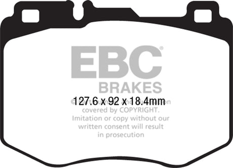 EBC Brakes UD1796 Ultimax OEM Replacement Brake Pads - Roam Overland Outfitters