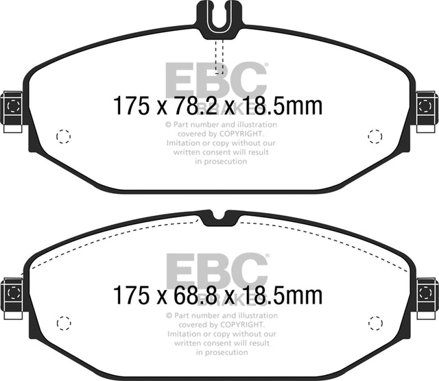 EBC Brakes UD1794 Ultimax OEM Replacement Brake Pads - Roam Overland Outfitters