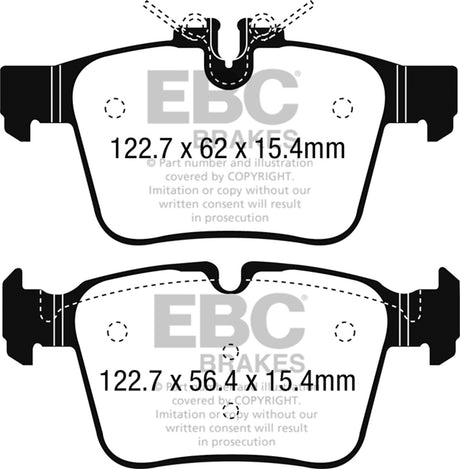 EBC Brakes UD1795 Ultimax OEM Replacement Brake Pads - Roam Overland Outfitters