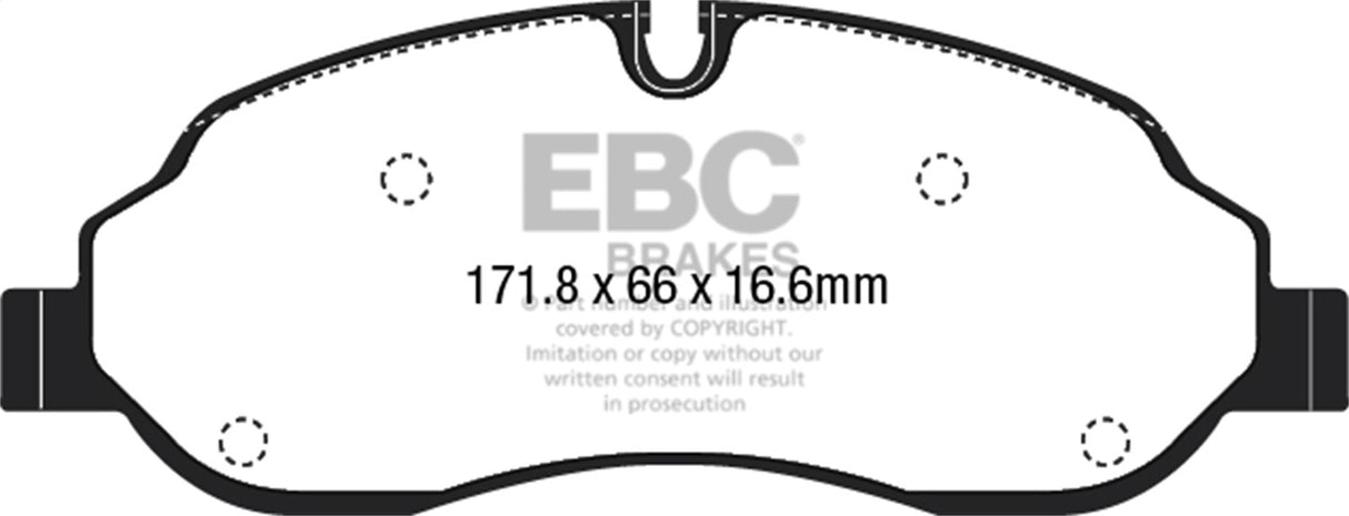 EBC Brakes UD1774 Ultimax OEM Replacement Brake Pads - Roam Overland Outfitters