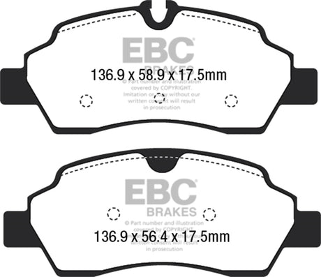 EBC Brakes UD1775 Ultimax OEM Replacement Brake Pads - Roam Overland Outfitters