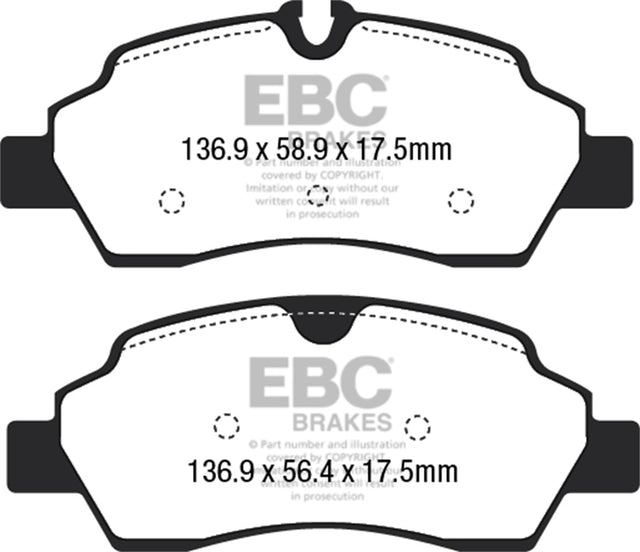 EBC Brakes UD1775 Ultimax OEM Replacement Brake Pads - Roam Overland Outfitters