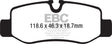 EBC Brakes UD1893 Ultimax OEM Replacement Brake Pads - Roam Overland Outfitters