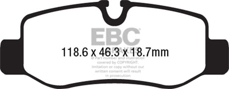 EBC Brakes UD1893 Ultimax OEM Replacement Brake Pads - Roam Overland Outfitters
