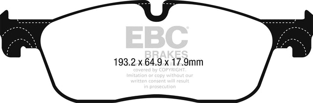 EBC Brakes UD18381 Ultimax OEM Replacement Brake Pads - Roam Overland Outfitters