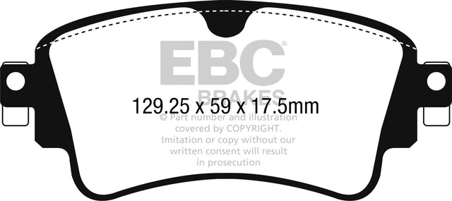EBC Brakes UD1898 Ultimax OEM Replacement Brake Pads - Roam Overland Outfitters