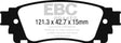 EBC Brakes UD1805 Ultimax OEM Replacement Brake Pads - Roam Overland Outfitters