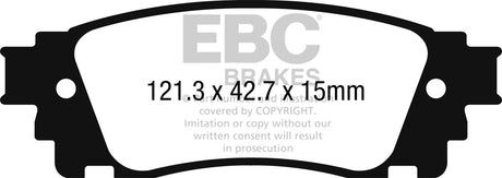 EBC Brakes UD1805 Ultimax OEM Replacement Brake Pads - Roam Overland Outfitters