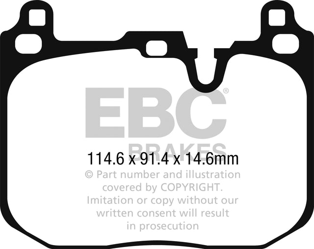 EBC Brakes UD1875 Ultimax OEM Replacement Brake Pads - Roam Overland Outfitters