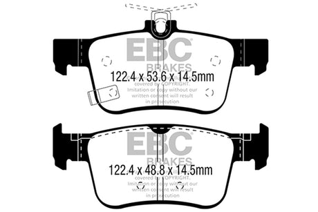 EBC Brakes UD1878 Ultimax OEM Replacement Brake Pads - Roam Overland Outfitters