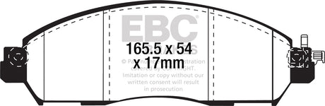 EBC Brakes UD2138 Ultimax OEM Replacement Brake Pads - Roam Overland Outfitters