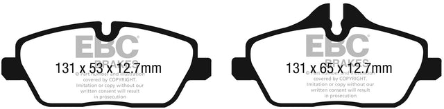 EBC Brakes UD13081 Ultimax OEM Replacement Brake Pads - Roam Overland Outfitters