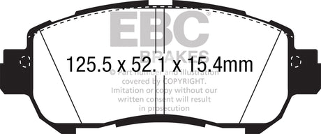 EBC Brakes UD2038 Ultimax OEM Replacement Brake Pads - Roam Overland Outfitters