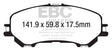 EBC Brakes UD1737 Ultimax OEM Replacement Brake Pads - Roam Overland Outfitters