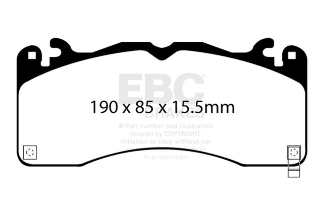 EBC Brakes UD1792 Ultimax OEM Replacement Brake Pads - Roam Overland Outfitters