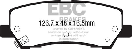 EBC Brakes UD1793 Ultimax OEM Replacement Brake Pads - Roam Overland Outfitters