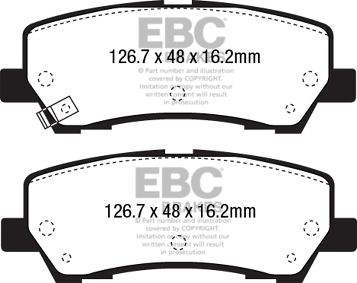 EBC Brakes UD1810 Ultimax OEM Replacement Brake Pads - Roam Overland Outfitters