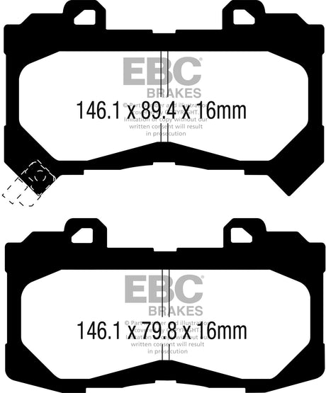 EBC Brakes UD1802 Ultimax OEM Replacement Brake Pads - Roam Overland Outfitters