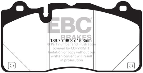 EBC Brakes UD1835 Ultimax OEM Replacement Brake Pads - Roam Overland Outfitters
