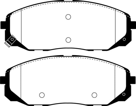 EBC Brakes UD1814 Ultimax OEM Replacement Brake Pads - Roam Overland Outfitters