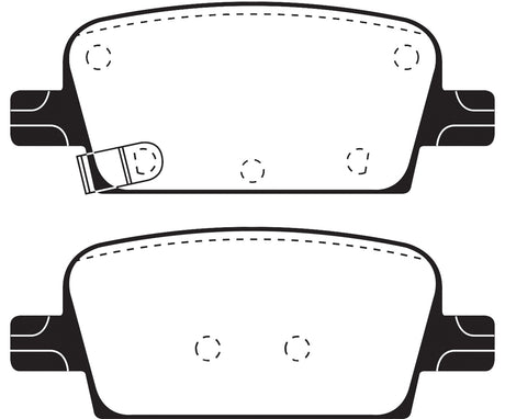 EBC Brakes UD1921 Ultimax OEM Replacement Brake Pads - Roam Overland Outfitters