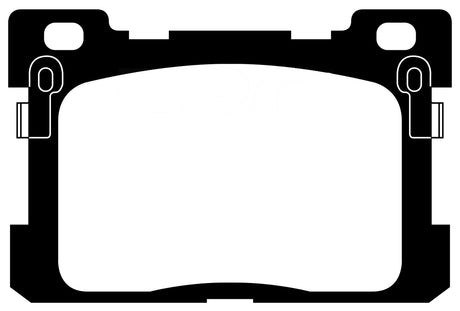 EBC Brakes UD1976 Ultimax OEM Replacement Brake Pads - Roam Overland Outfitters