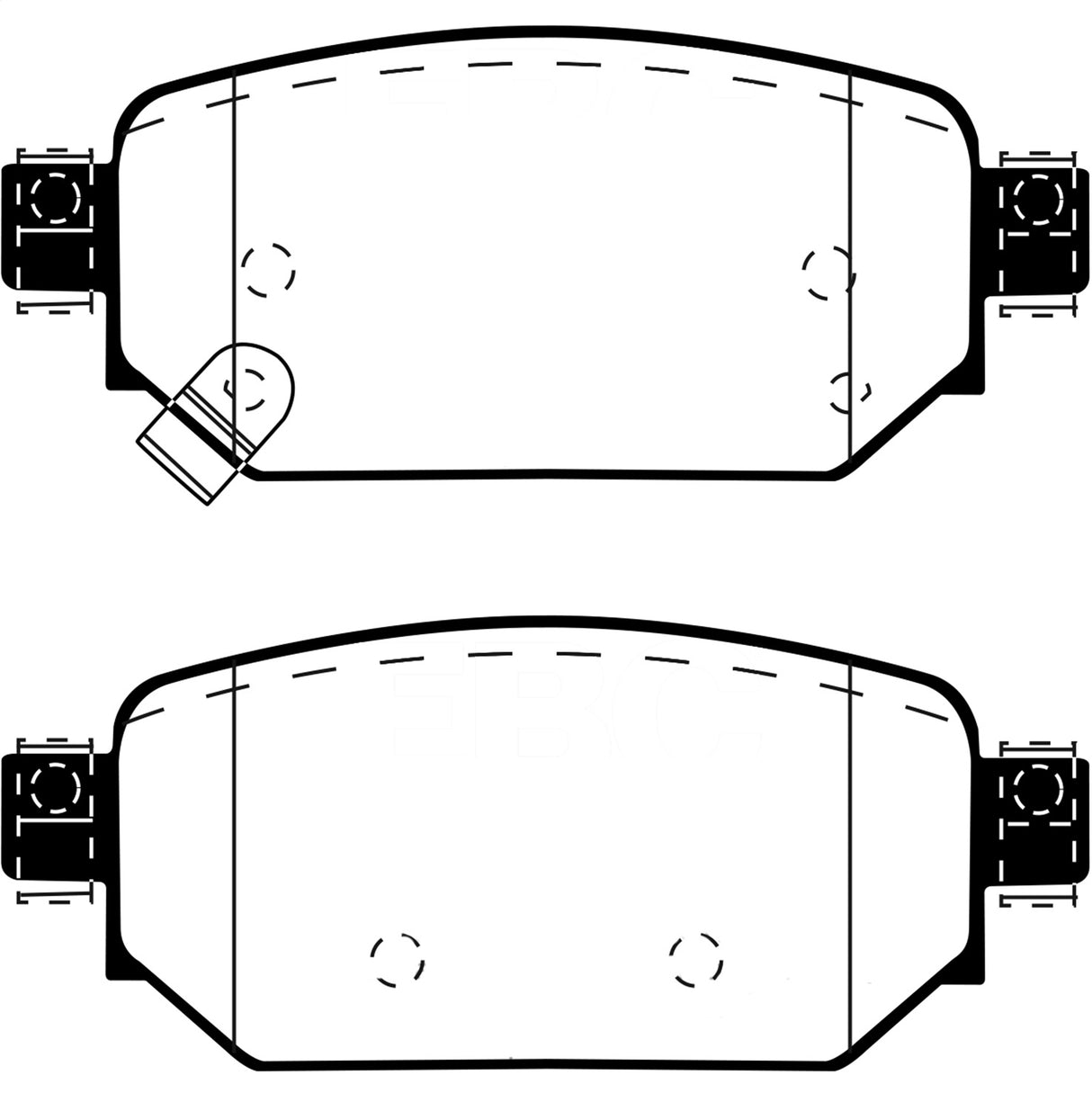 EBC Brakes UD2042 Ultimax OEM Replacement Brake Pads - Roam Overland Outfitters