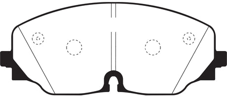 EBC Brakes UD2074 Ultimax OEM Replacement Brake Pads - Roam Overland Outfitters