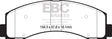 EBC Brakes UD2087 Ultimax OEM Replacement Brake Pads - Roam Overland Outfitters