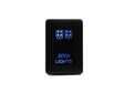 Small Style Toyota OEM Style "DITCH LIGHTS" Switch - Roam Overland Outfitters