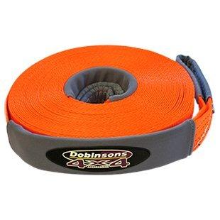 DOBINSONS ORANGE 65' LONG WINCH EXTENSION STRAP - 4500KG - WS80-3834 - Roam Overland Outfitters