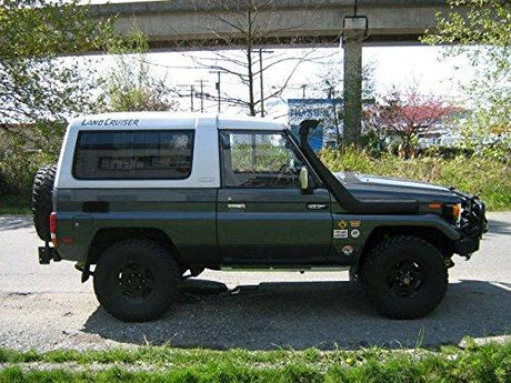 DOBINSONS SNORKEL KIT FOR TOYOTA LAND CRUISER 70 SERIES ROUND HEADLIGHT 4.0L GAS, 3.4L & 4.0L DIESEL - RIGHT SIDE MOUNT - SN59-3374 - Roam Overland Outfitters