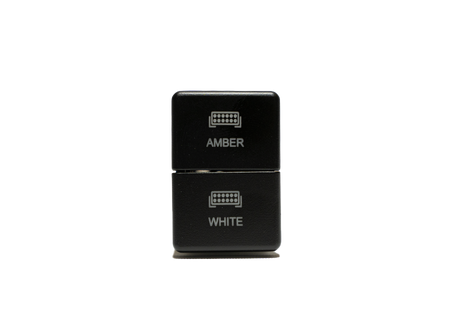 Dual Function Toyota OEM Style "AMBER & WHITE" Switch Small Style - Roam Overland Outfitters