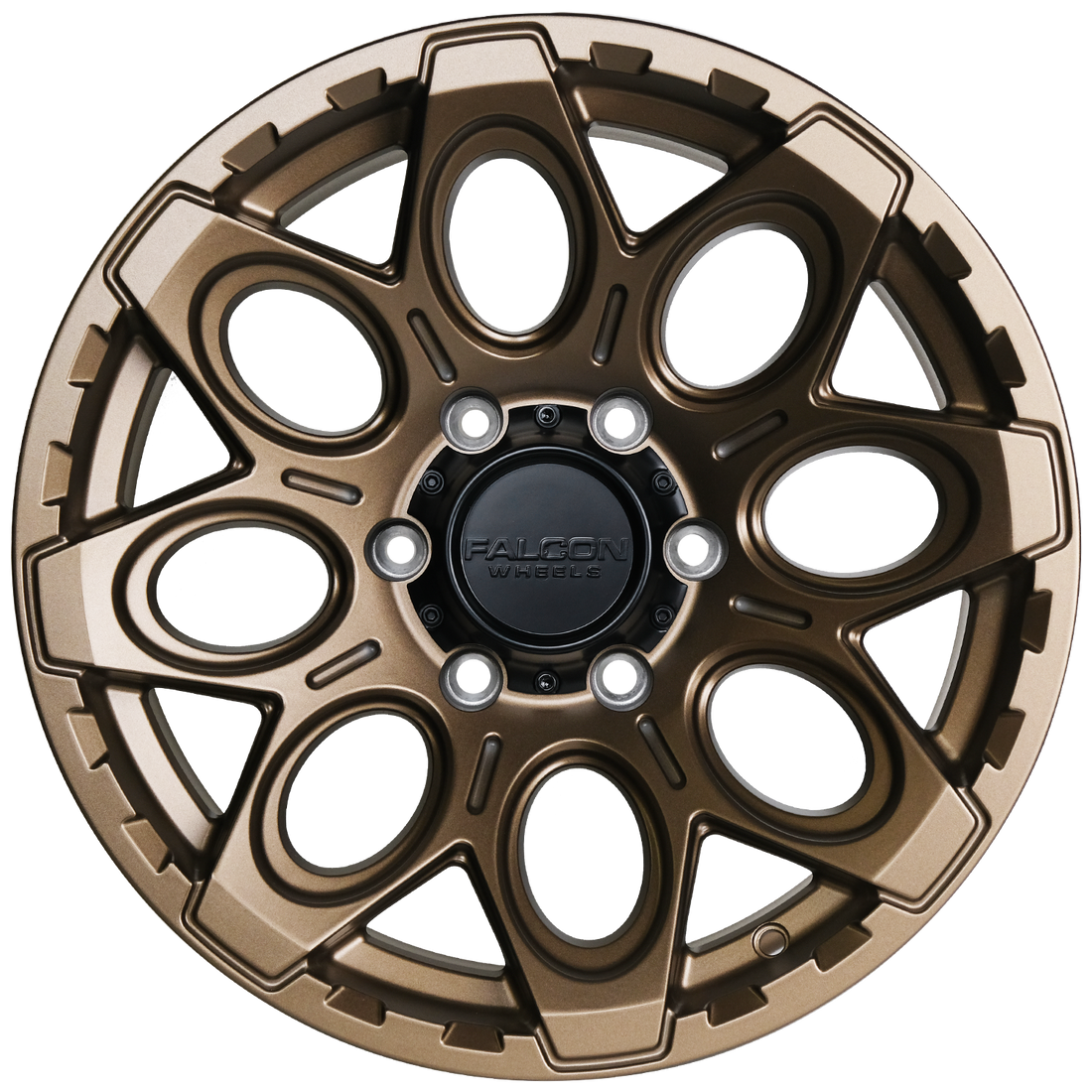 Falcon Wheels T6 17x9 in Matte Bronze - Roam Overland Outfitters