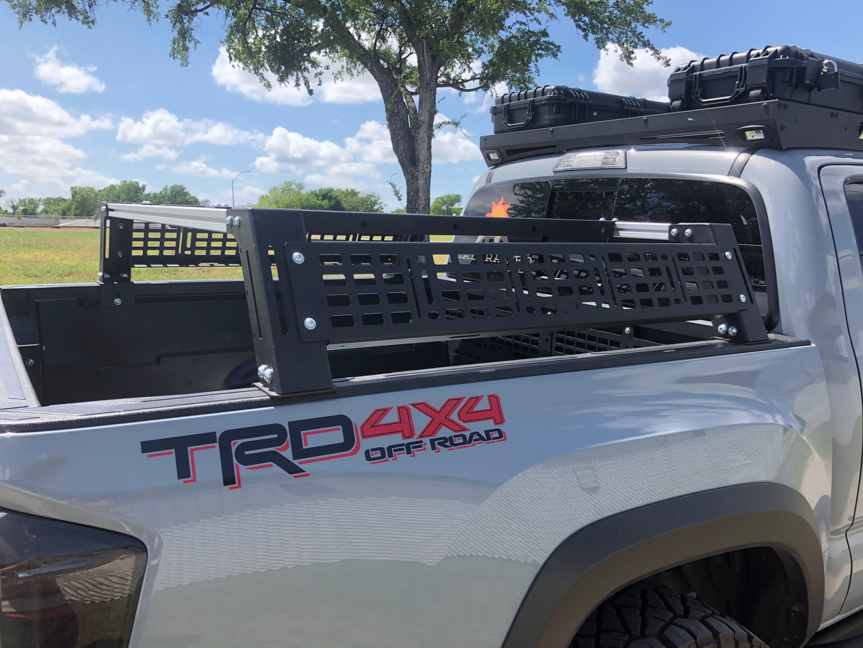 2005-2020 Toyota Tacoma Overland Bed Rack - Cali Raised LED