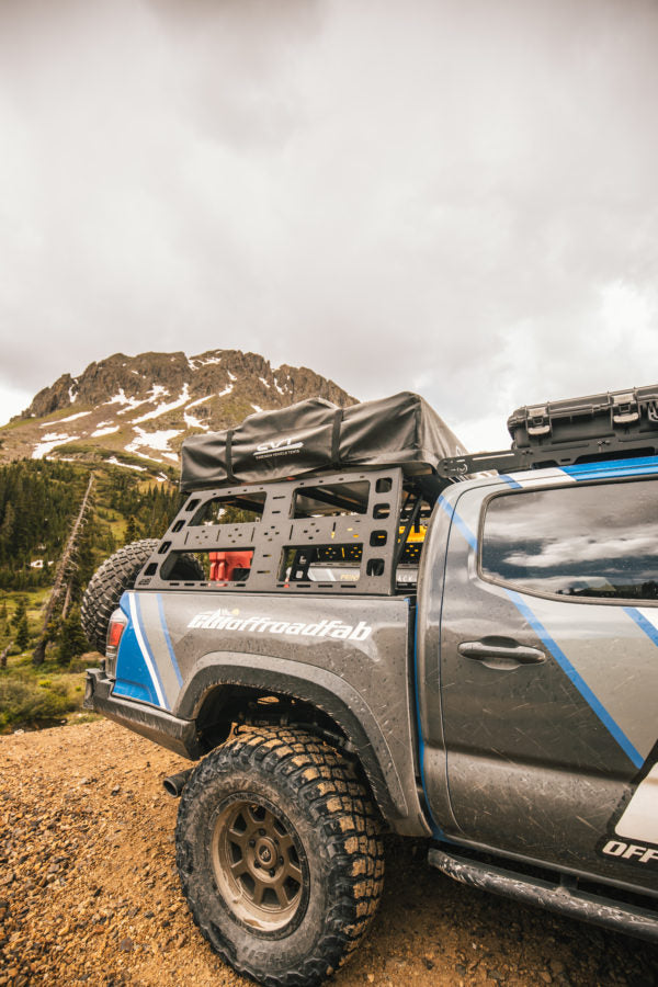 CBI Cab Height Bed Rack | Toyota Tacoma 2005-2021 - Roam Overland Outfitters
