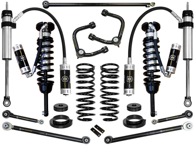 03-09 GX470 0-3.5" STAGE 6 SUSPENSION SYSTEM W TUBULAR UCA - Roam Overland Outfitters