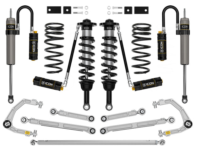 ICON 22-23 Toyota Tundra 1.25-3.5" Lift Stage 11 2.5 Suspension System Billet - Roam Overland Outfitters