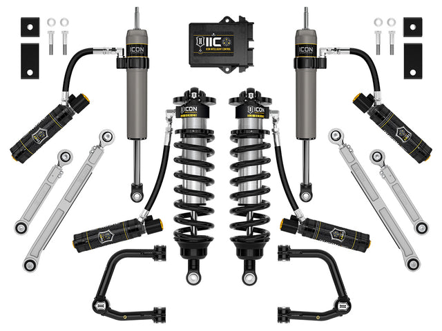 ICON 22-23 Toyota Tundra 2-3.25" Lift Stage 4 3.0 Suspension System Tubular - Roam Overland Outfitters