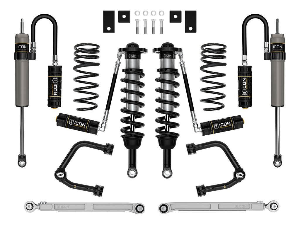 ICON 2023 Toyota Sequoia 3-4.5" Lift Stage 8 Suspension System Tubular - Roam Overland Outfitters