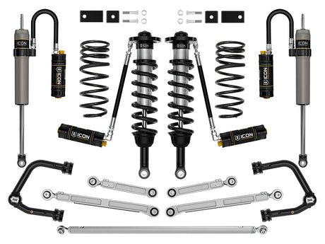 ICON 2023 Toyota Sequoia 3-4.5" Lift Stage 10 Suspension System Tubular - Roam Overland Outfitters