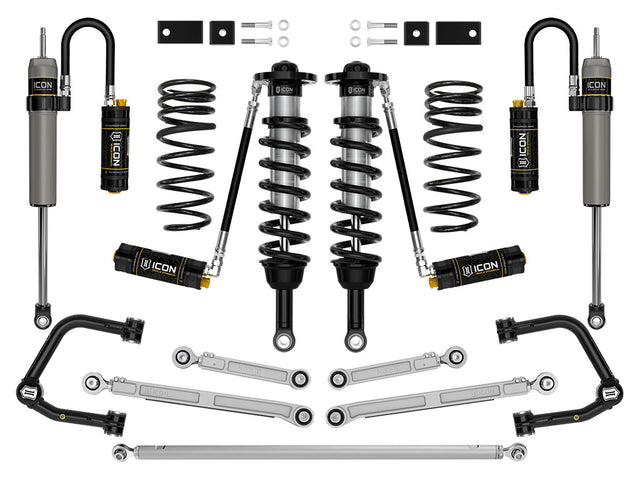 ICON 2023 Toyota Sequoia 3-4.5" Lift Stage 10 Suspension System Tubular - Roam Overland Outfitters